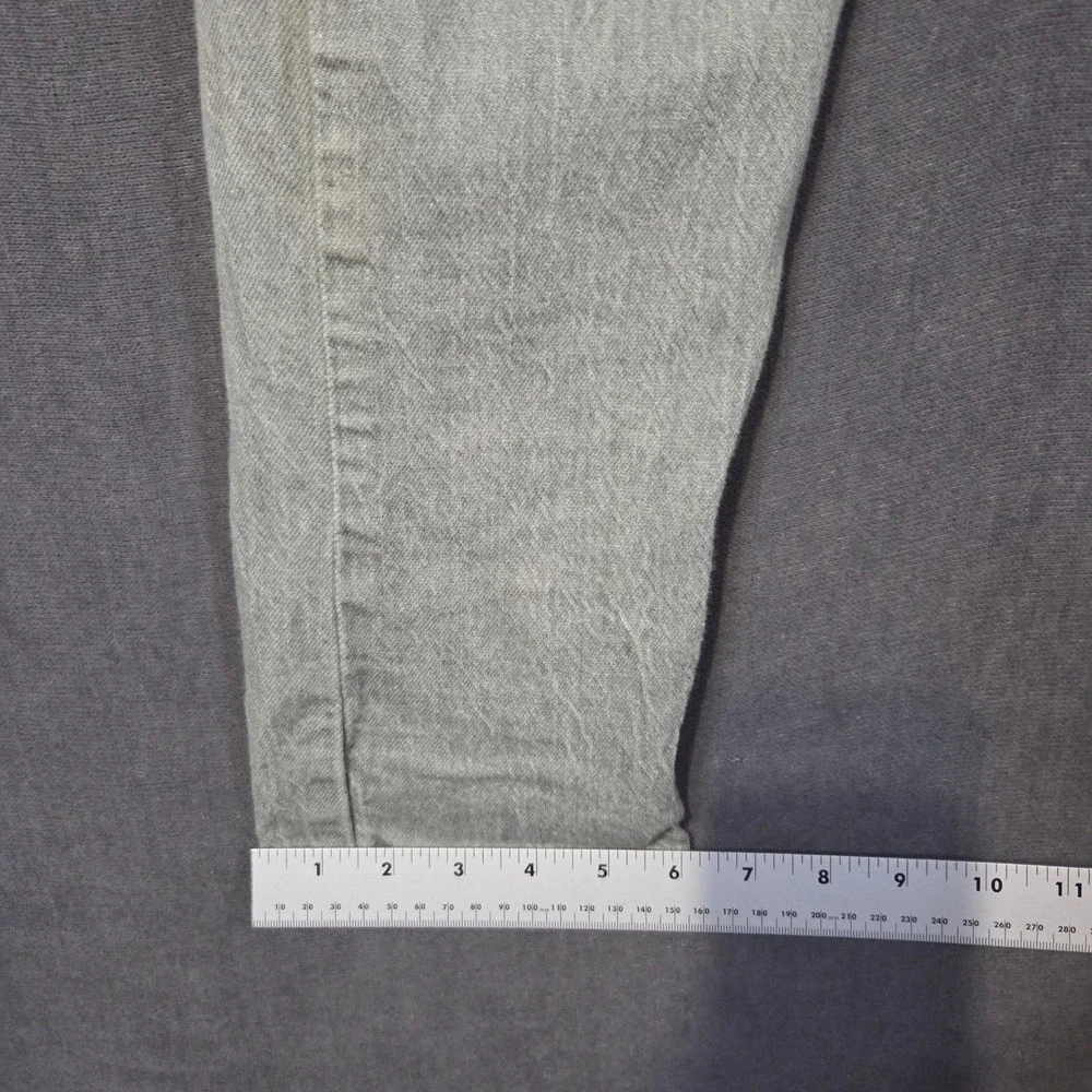 Levi's 512 Slim Taper Jeans Mens 32x34 Sage Green Denim Pants 28833-0614